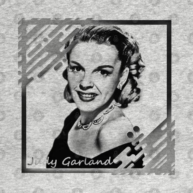 Judy Garland in Black & White Frame Concept by Mysimplicity.art